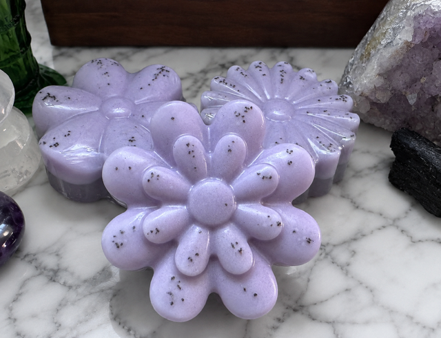 Soaps- Honey & Goat's Milk- Grimm's Berry Swirl
