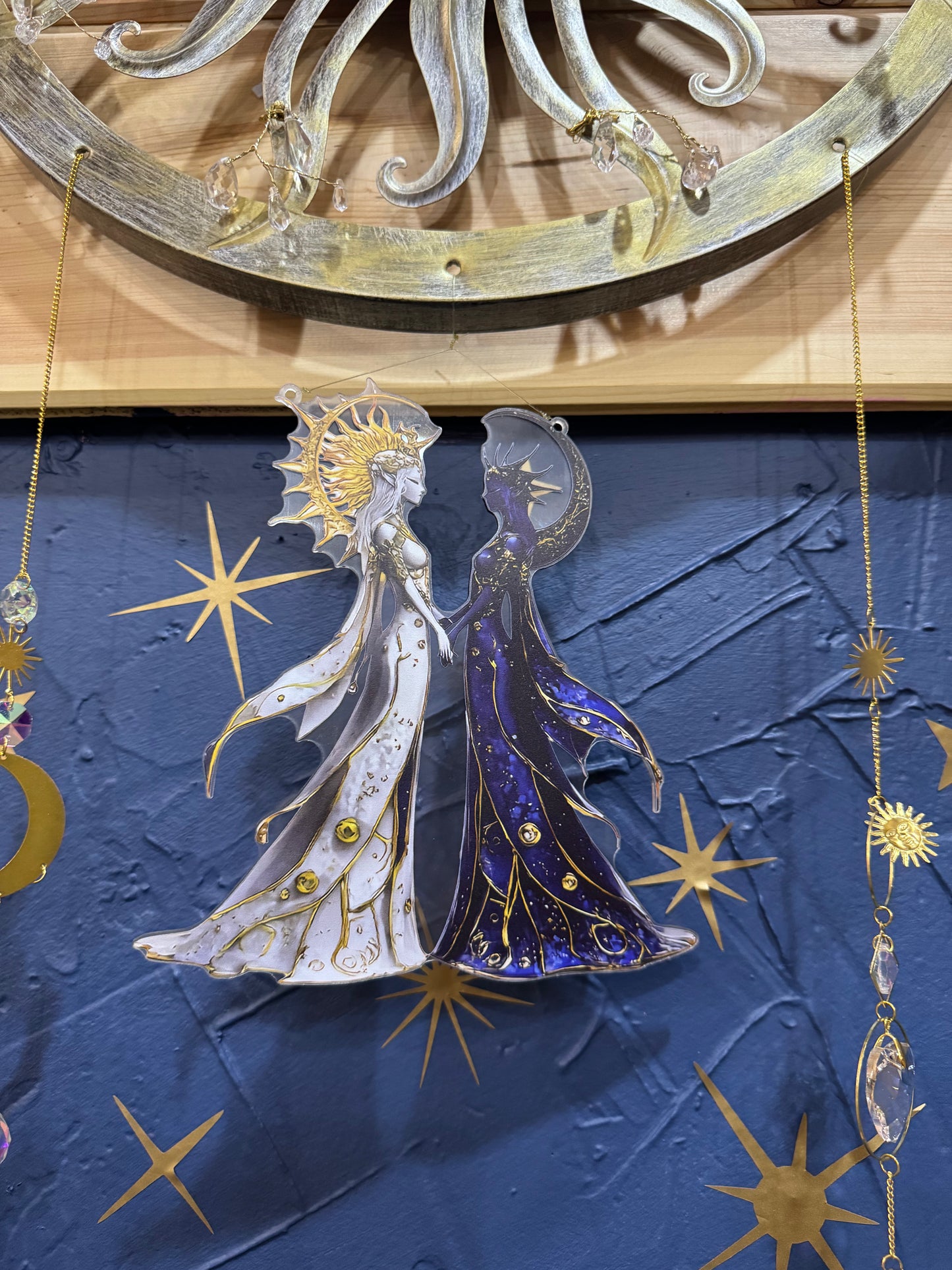 Celestial Goddess Suncatcher