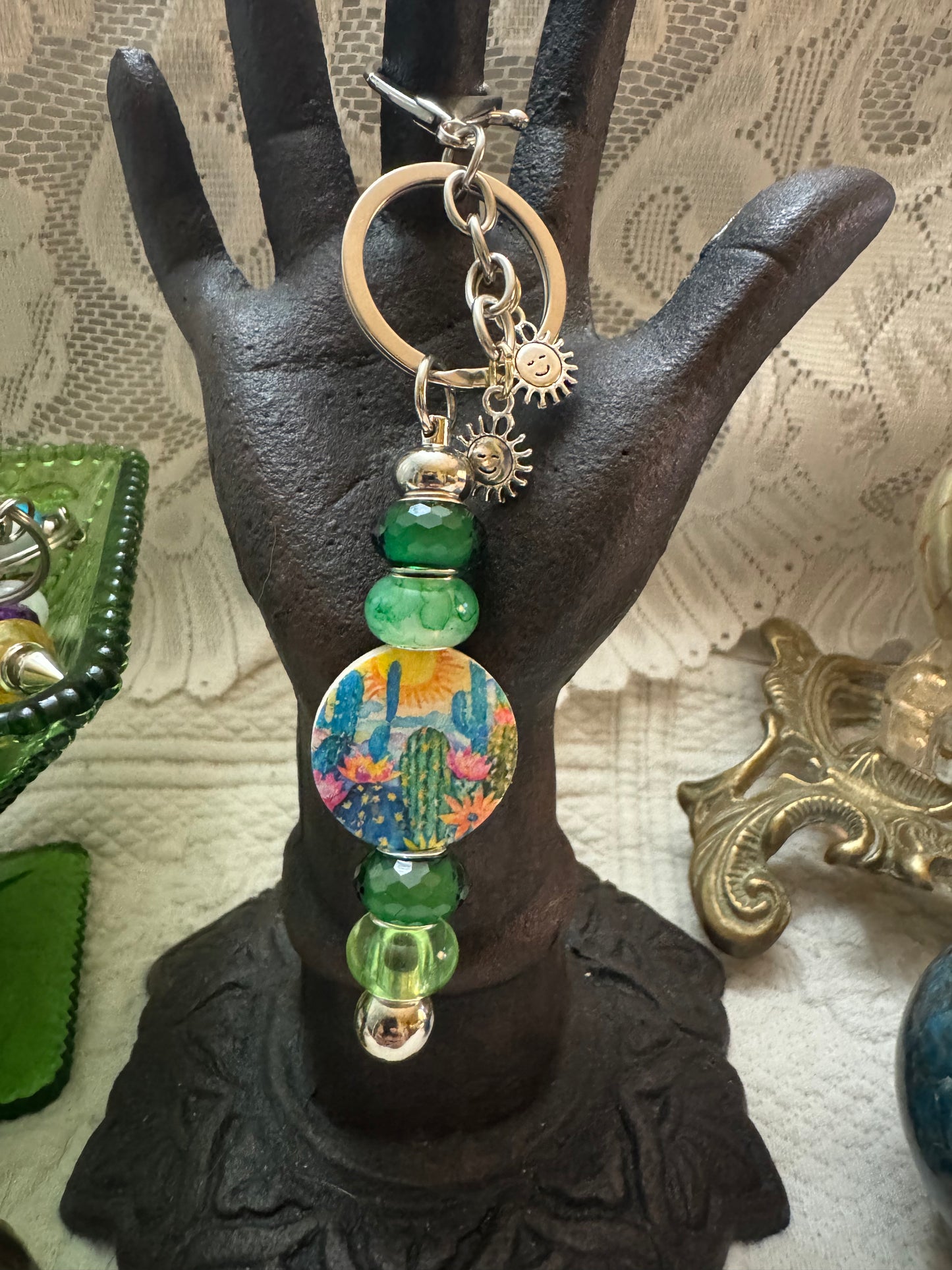 Key Chain- Cactus Fields