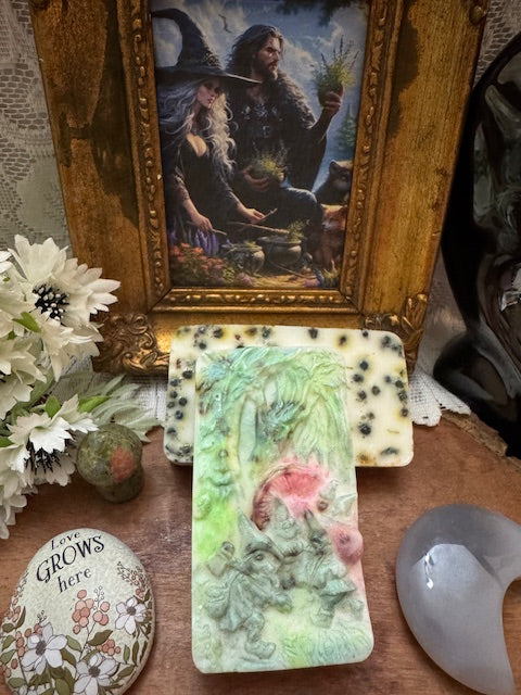 Gnomes Garden- Goats Milk Soap-Mystic Realm