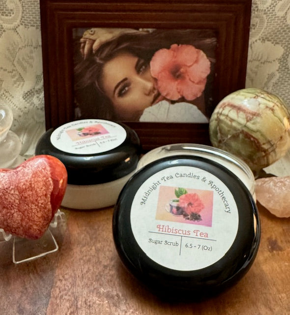Sugar Scrub-Hibiscus Tea
