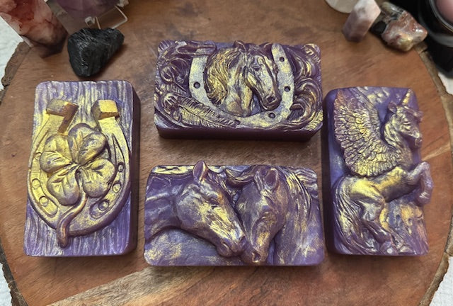 Hempseed Soap- Black Raspberry Vanilla- Wild Horses