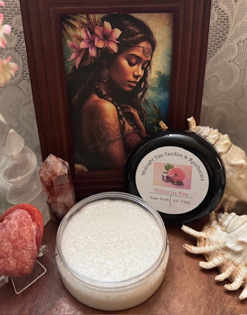 Sugar Scrub-Hibiscus Tea