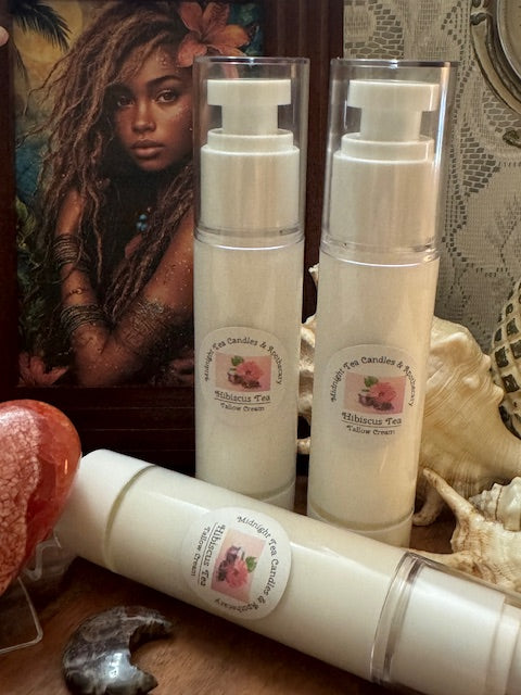 Tallow Face Cream - Hibiscus Tea