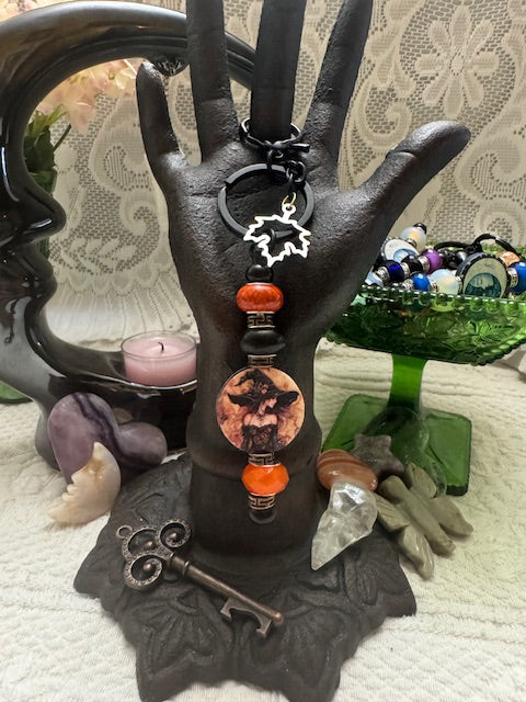 Key Chain - Autumn Witch
