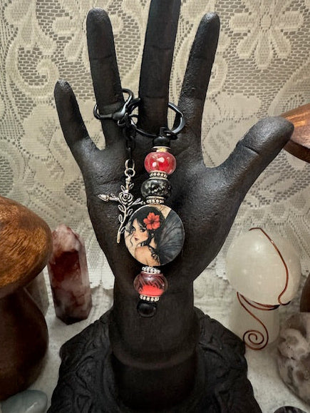 Key Chain - Gothic Fairy