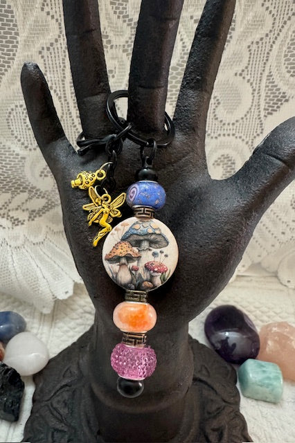Key Chain- Mushrooms