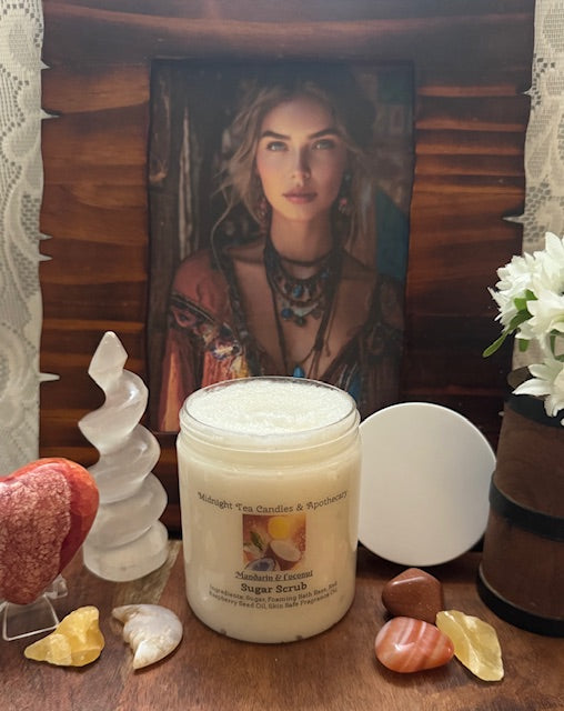 Sugar Scrub- Mandarin & Coconut