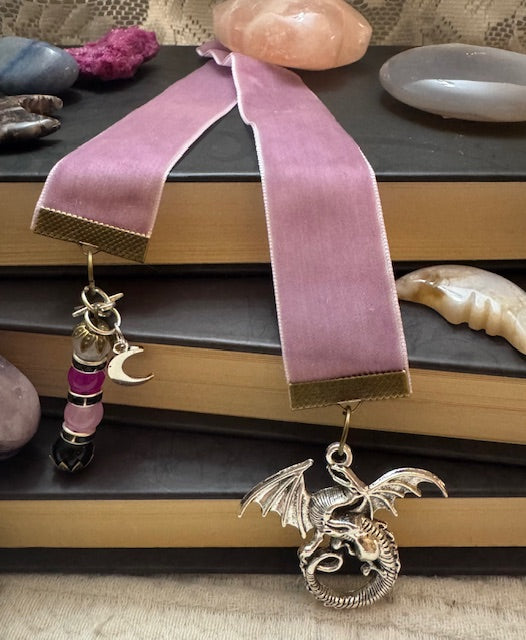 Bookmark- Silver Dragon