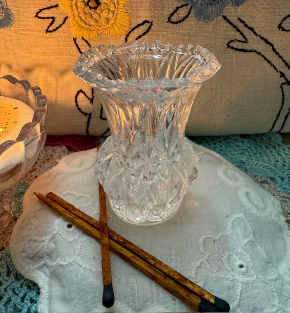 Princess Crystal Bud Vase