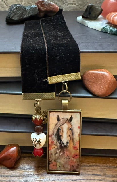 Bookmark- Bohemian Horse