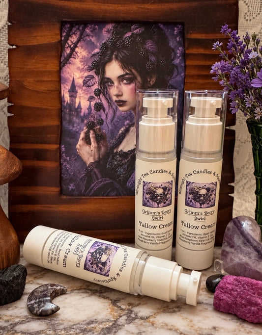 Tallow Cream- Grimm's Berry Swirl