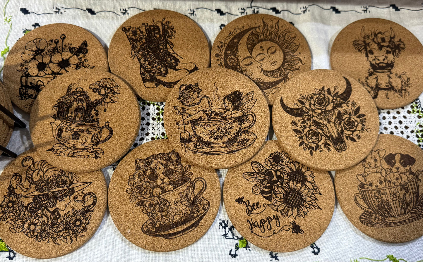 Cork Coasters