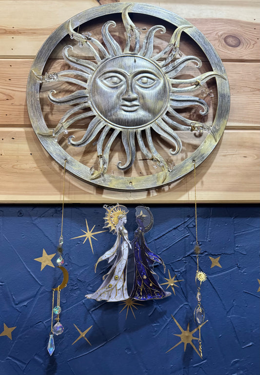 Celestial Goddess Suncatcher