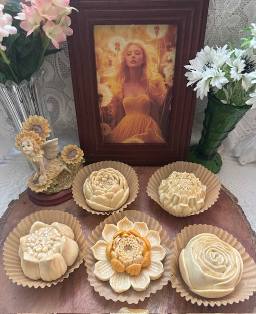 Oatmeal Soap- Lemon Chiffon-Flowers