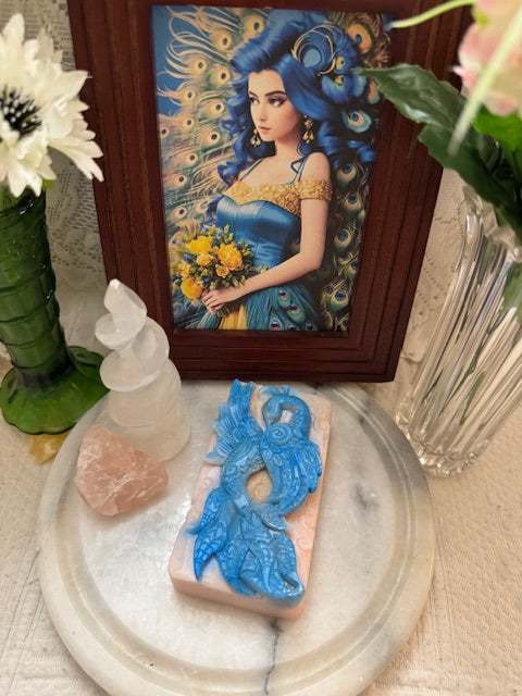 Oatmeal Soap- Mahogany Coconut- Peacock