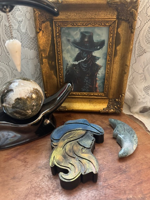 Hempseed & Charcoal Soap- Midnight Cowboy-Cowgirl