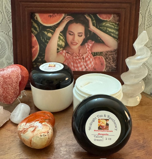 Tallow Face Cream- Watermelon Lemonade Margarita-