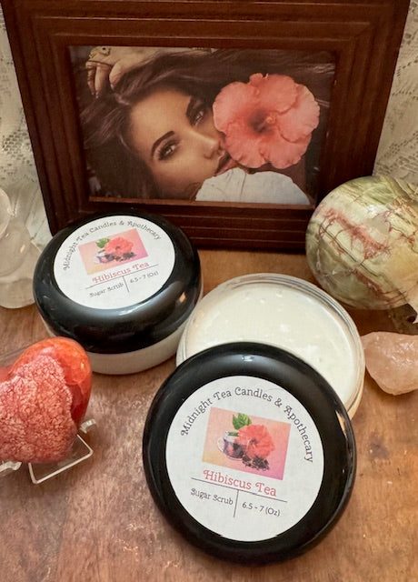 Sugar Scrub-Hibiscus Tea