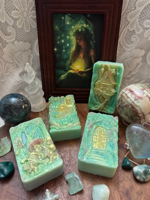 Goat's Milk Soap- Cucumber Melon- Fairy Forest