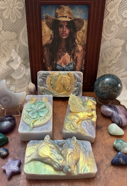 Goat's Milk Soap- Wild Huckleberry Honey- Wild Horses
