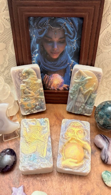 Goat's Milk Soap- Wild Huckleberry Honey - Mystic Magic