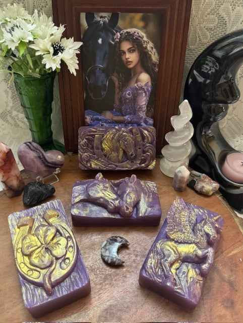 Hempseed Soap- Black Raspberry Vanilla- Wild Horses