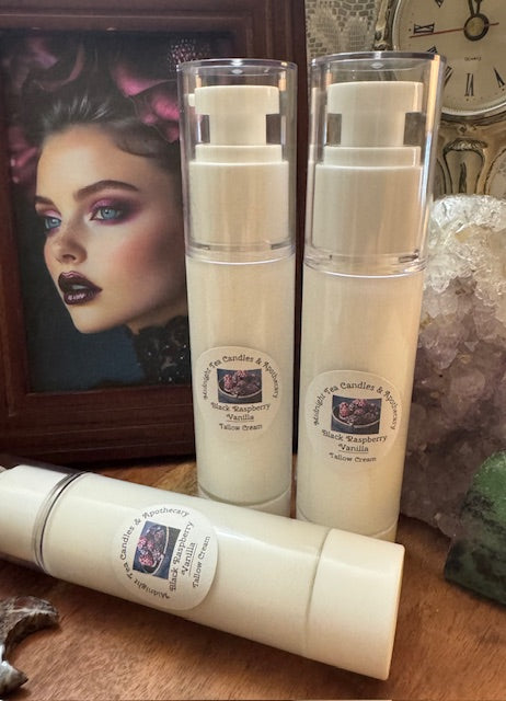 Tallow Face Cream- Black Raspberry Vanilla