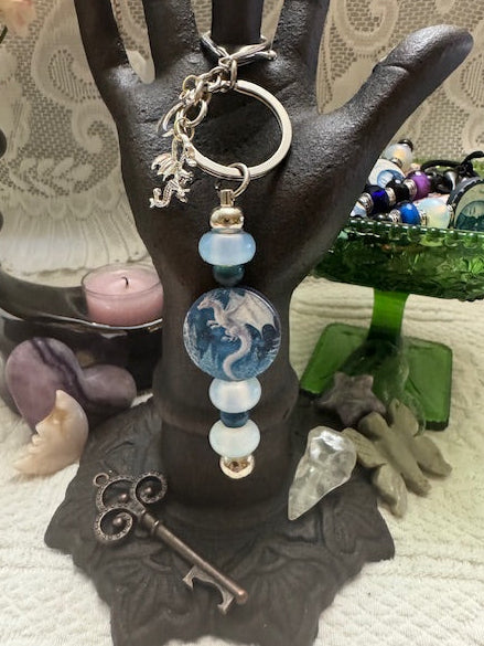 Key Chain- Ice Dragon