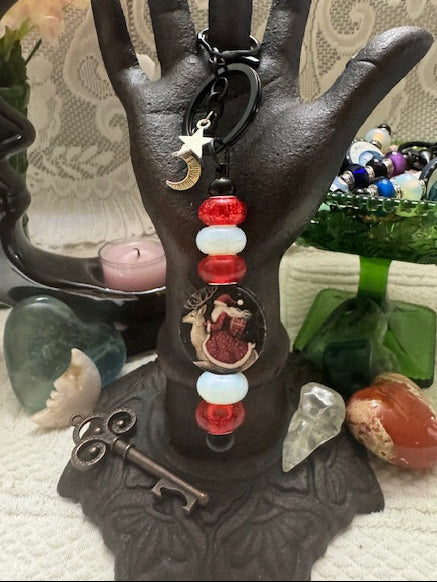 Key Chain - Santa's Night Ride