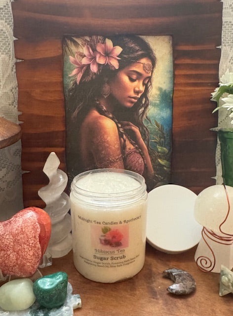Sugar Scrub- Hibiscus Tea
