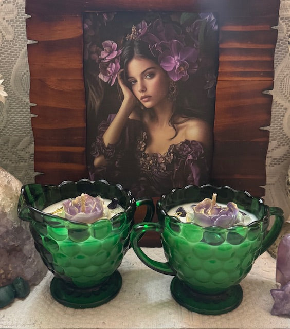 Emerald Rose Set