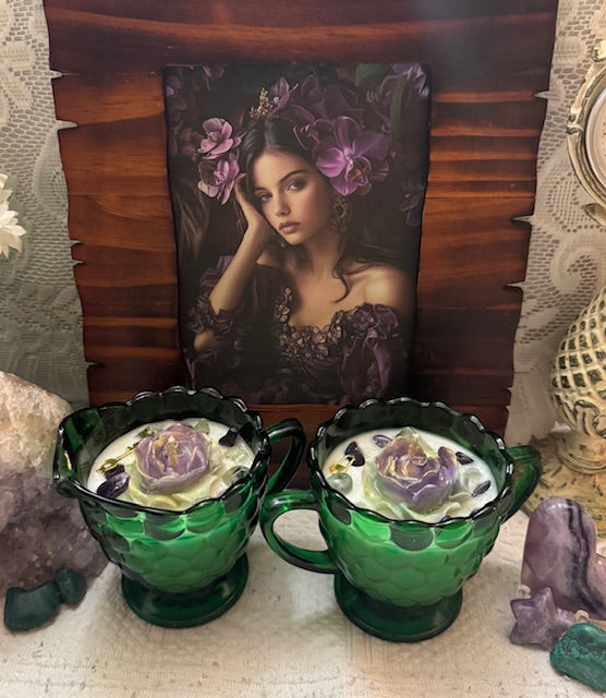 Emerald Rose Set