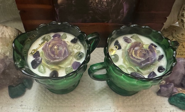 Emerald Rose Set