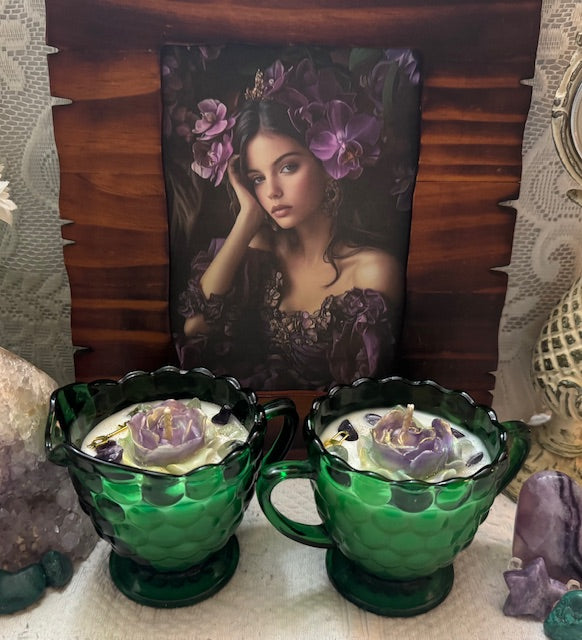 Emerald Rose Set