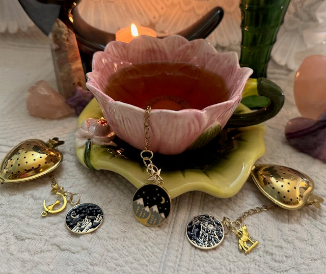 Forest Mountain Moon Tea Infuser