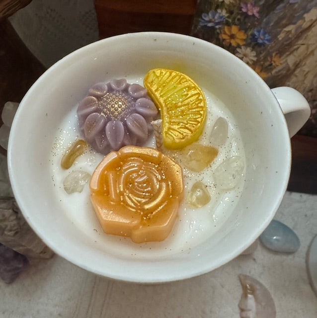 Lemon Spring Flowers