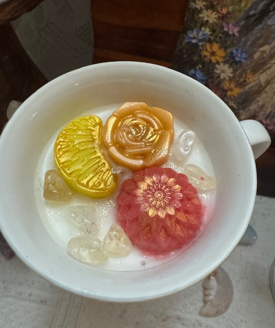 Lemon Spring Flowers