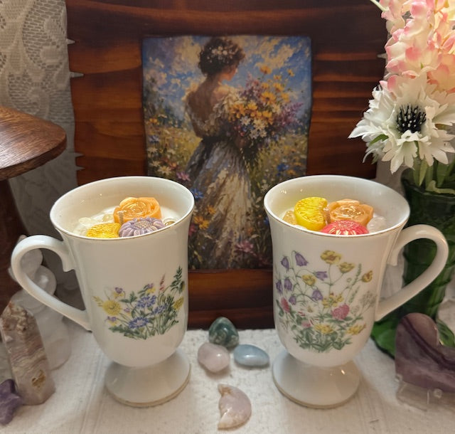 Lemon Spring Flowers