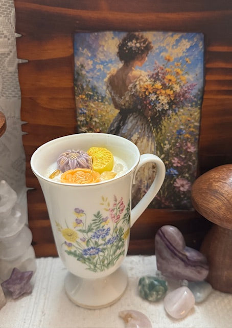 Lemon Spring Flowers