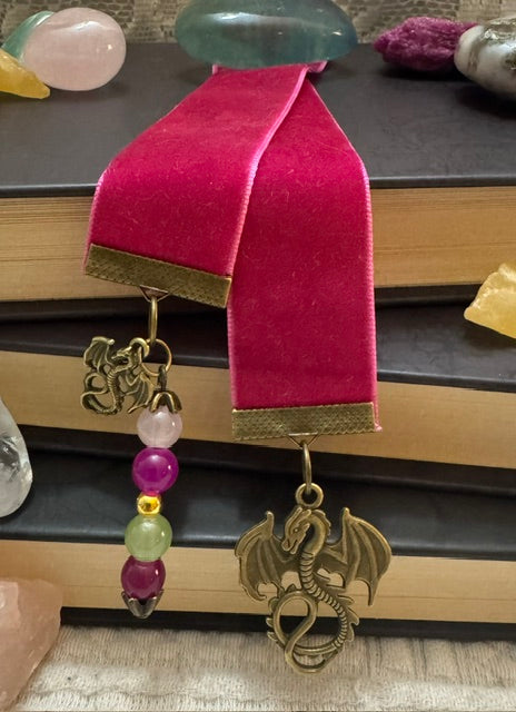 Bookmark-Bronze Fairytale Dragon