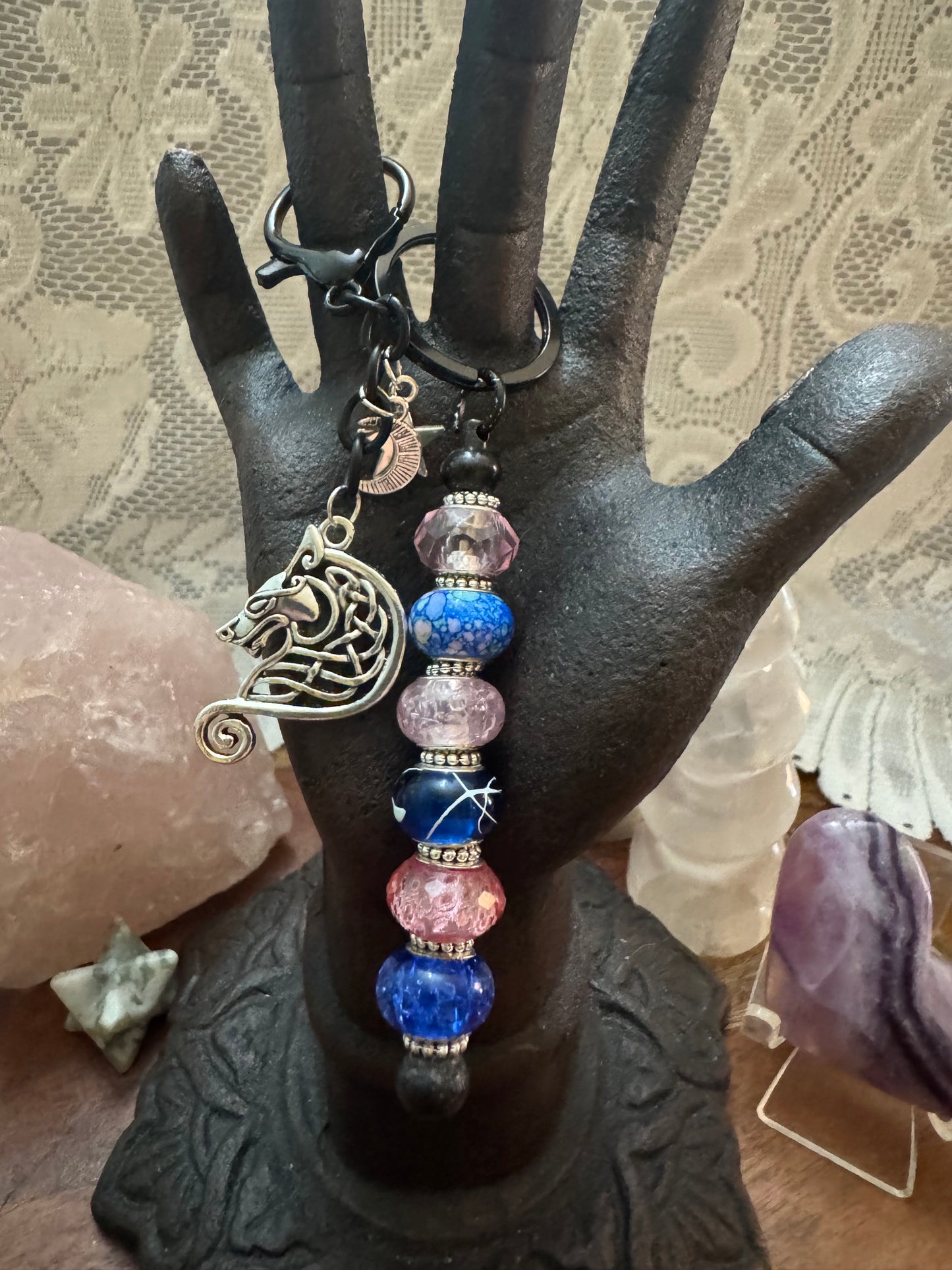 Key Chain- Celtic Wolf