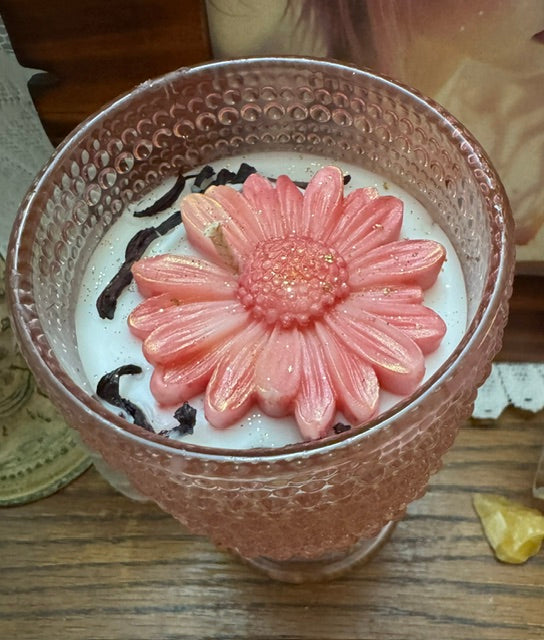 Pink Daisy Bubbles