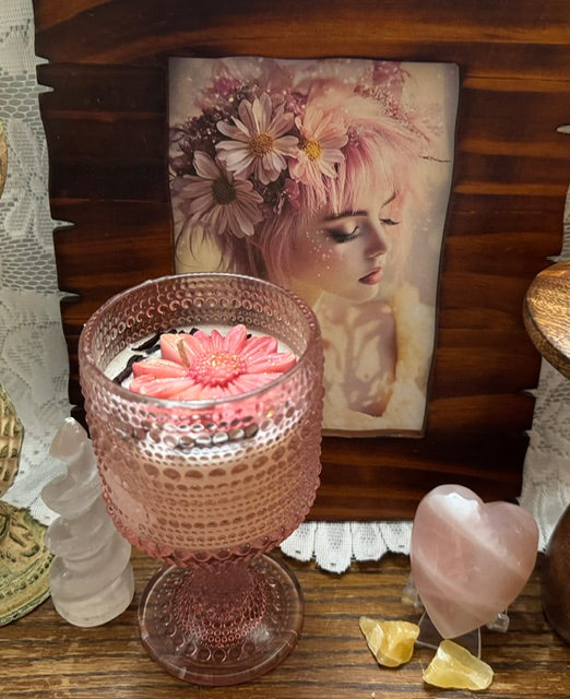 Pink Daisy Bubbles