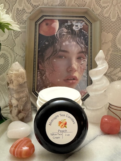 Tallow Face Cream- Peach